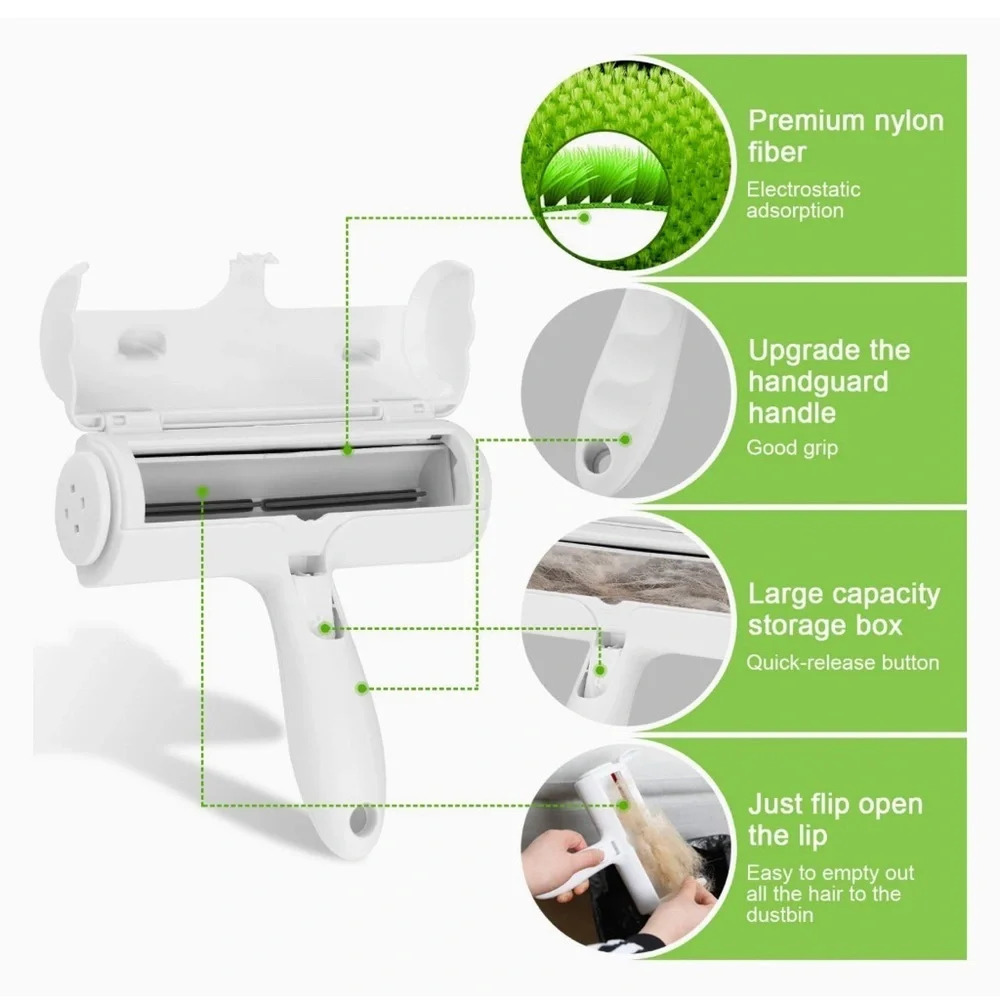NWT self cleaning pet hair remover - Picture 4 of 6